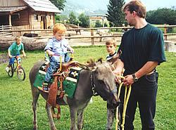 Kinder Im Eselpark / Maltatal