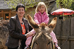 Kinder Im Eselpark / Maltatal